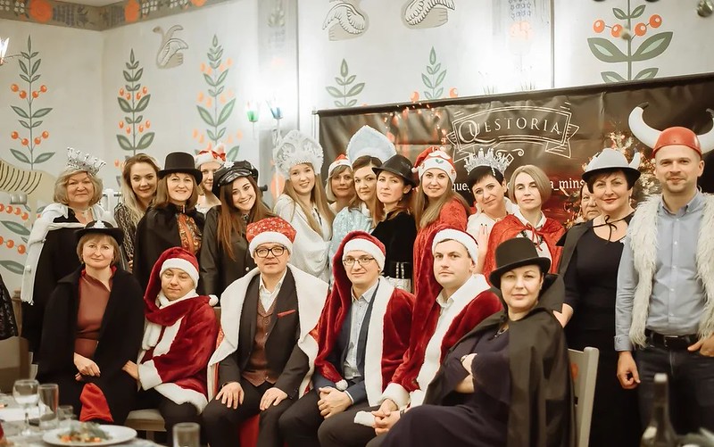 Тимбилдинг-активности на корпоративе на Новый год в Tallinn