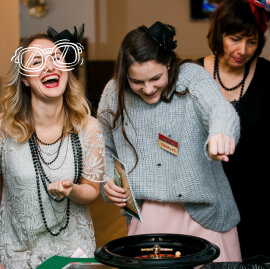 New Year's corporate party in Tallinn.